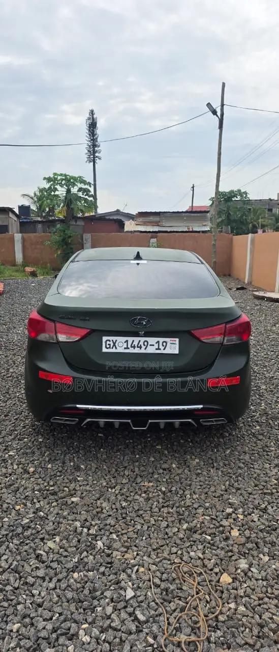 Hyundai Elantra 2012 Green