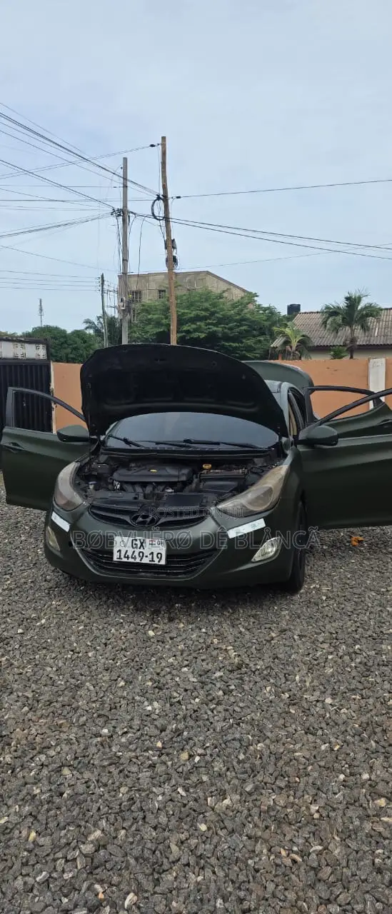 Hyundai Elantra 2012 Green