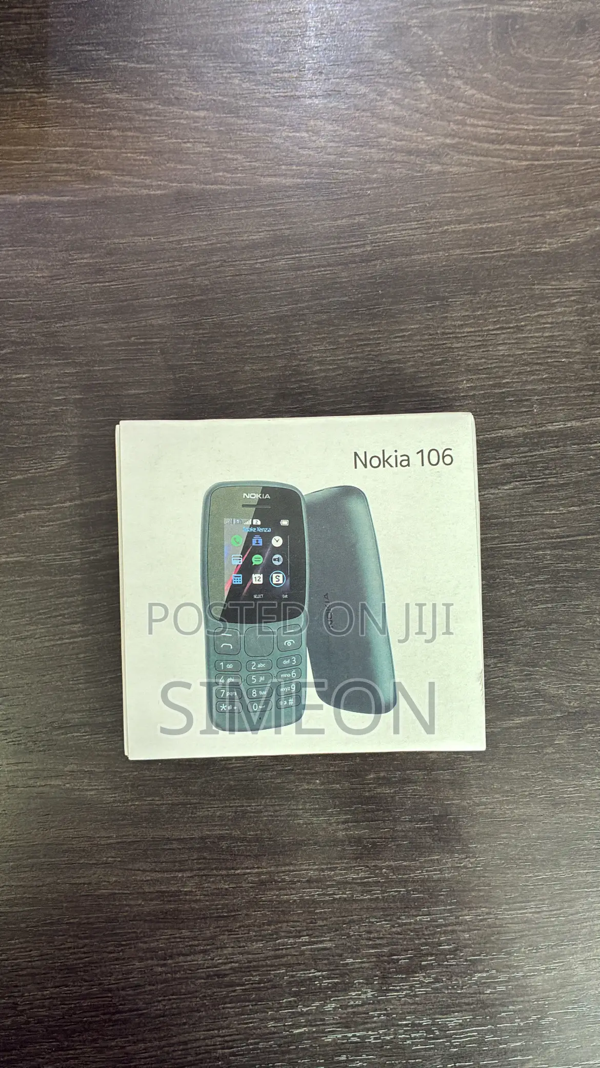 New Nokia 106 Black