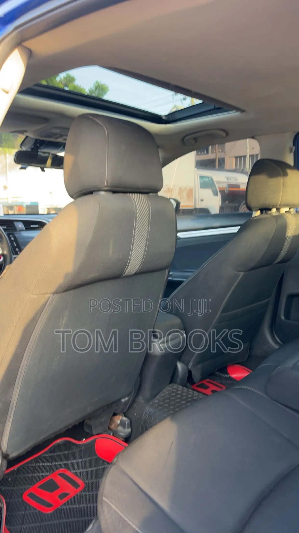 Honda Civic EX Sedan 2018 Blue