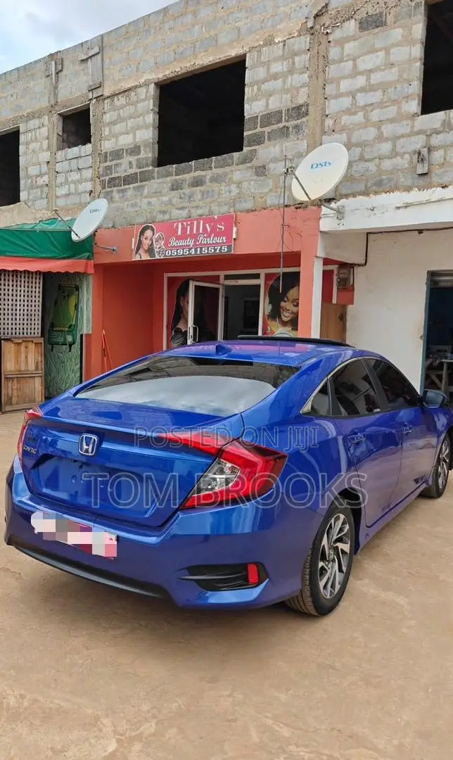 Honda Civic EX Sedan 2018 Blue