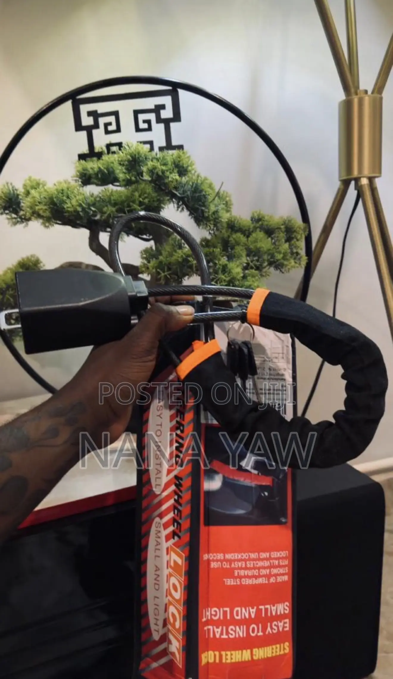 Auto Theft Steering Wheel Locks