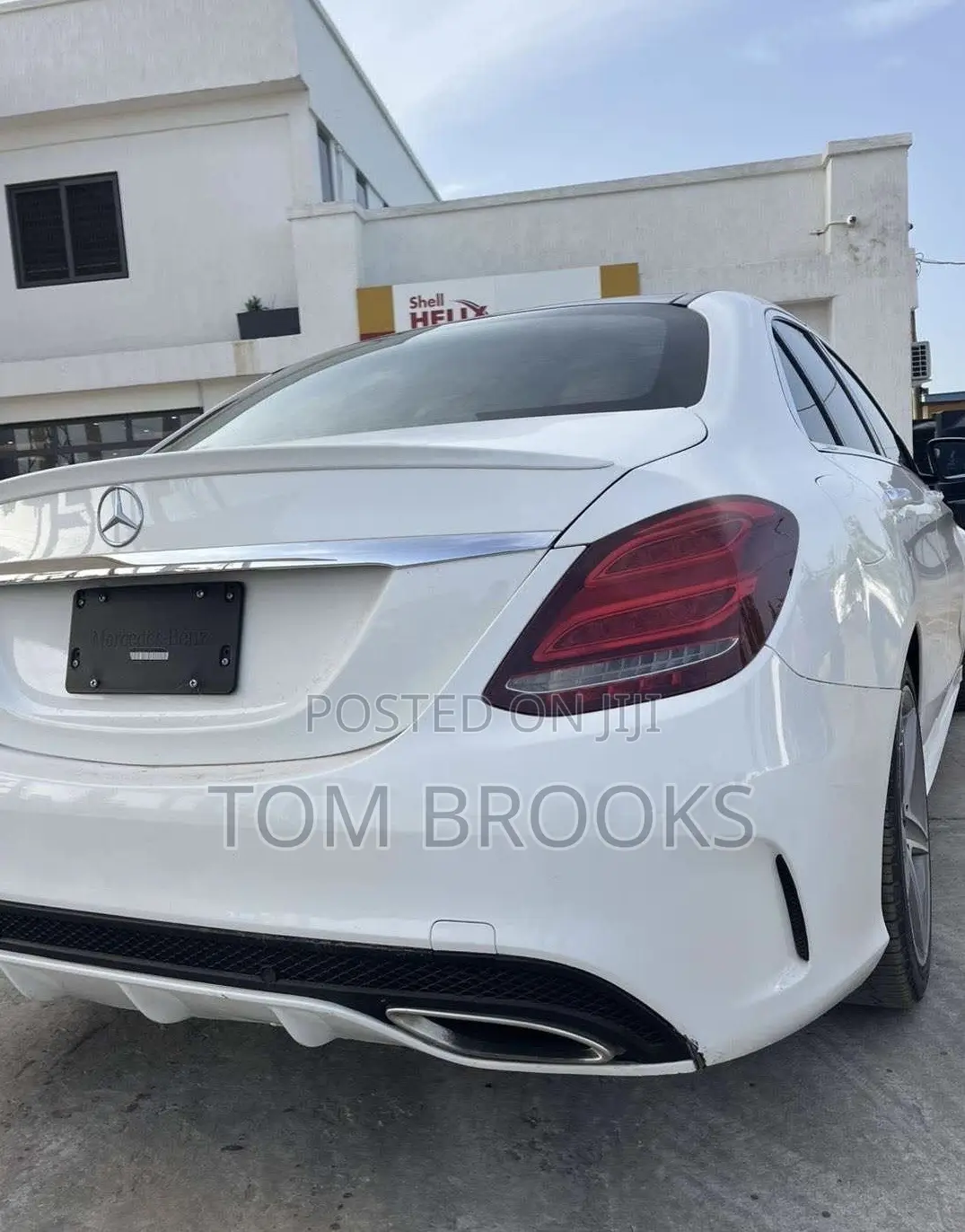Mercedes-Benz C300 Sport 4Matic Sedan AWD (2.0L 4cyl 7A) 2017 White
