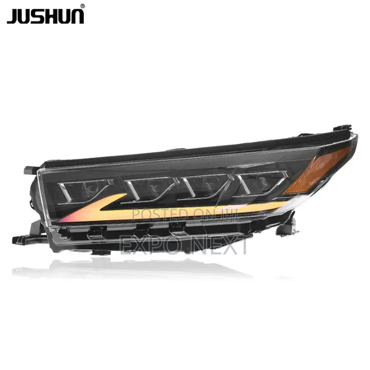 Toyota Highlander 2014-2019 Led Headlight Abs Plastic