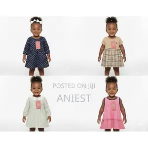 Mixed Pat Pat Kids Dress