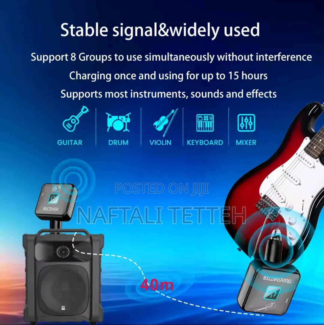 Wireless Audio Transmitter Receiver