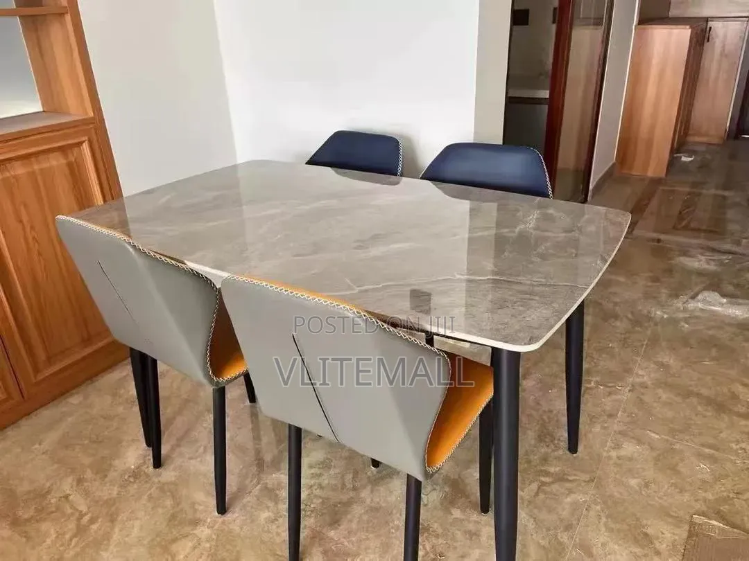 Beautiful 4 Chair Dining Set With Table