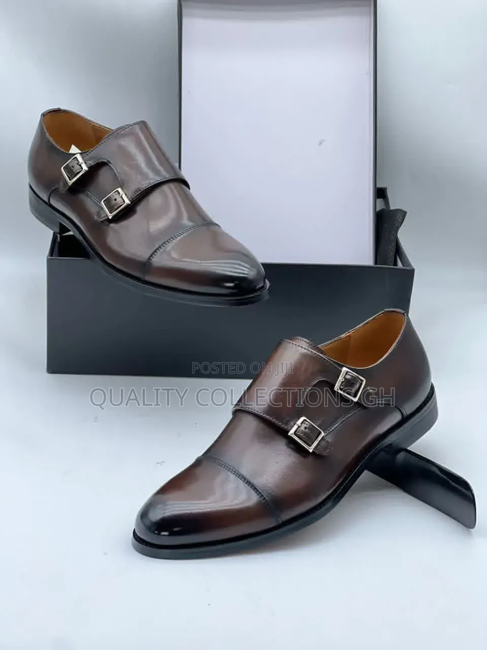 Frank Perry Classic Double Monk Strap