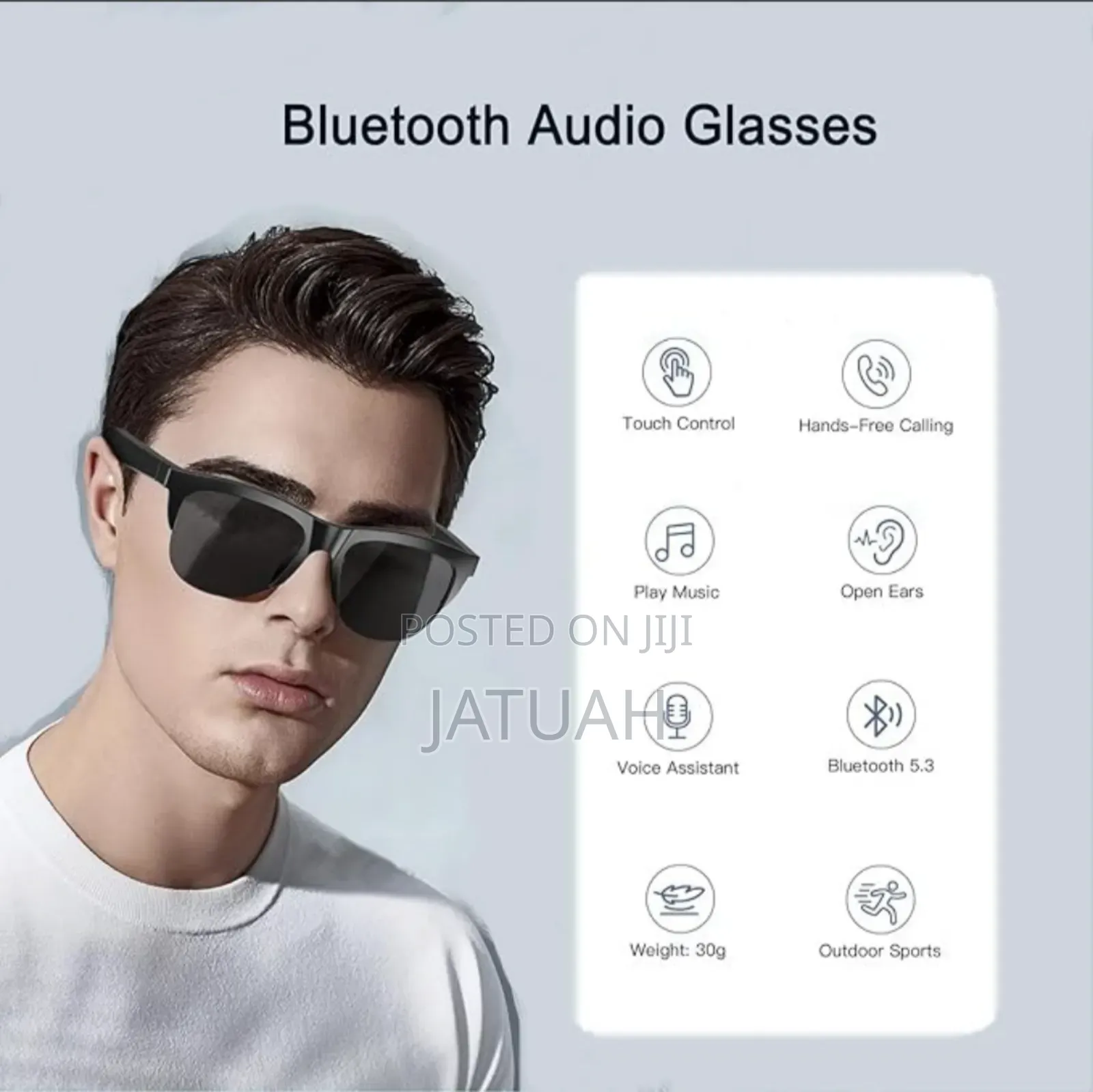 Smart Ai Sun Eyeglasses F06 5.3v