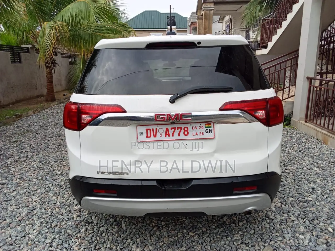 GMC Acadia SL FWD 2018 White