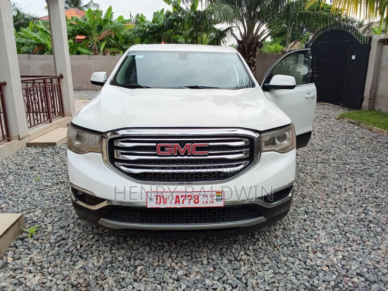 GMC Acadia SL FWD 2018 White