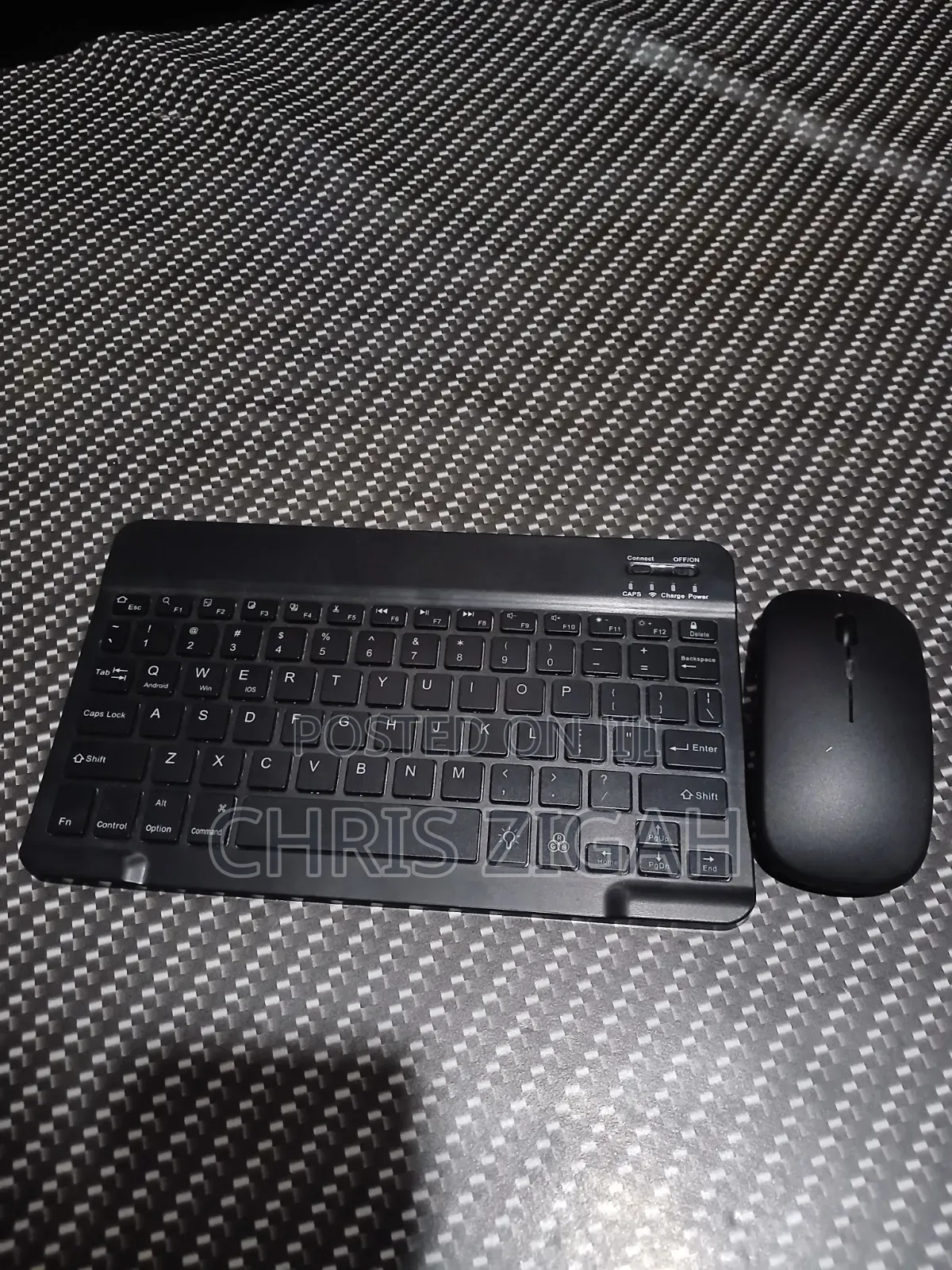 Bluetooth Keyboard And Mouse With Keyboard Light