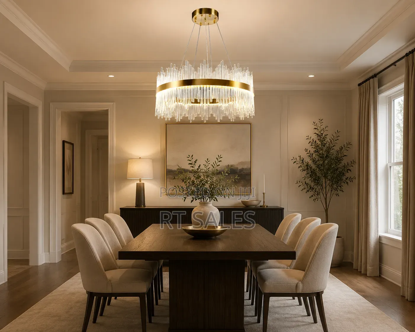 Crystal Chandelier Light.