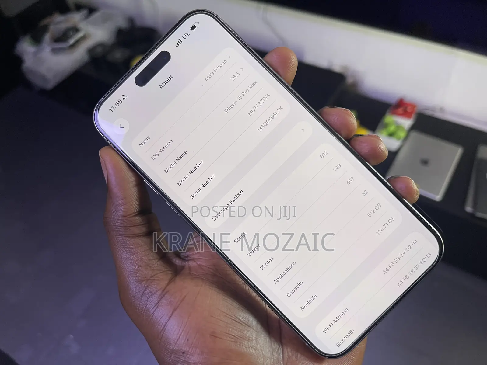 Apple iPhone 15 Pro Max 512 GB Silver