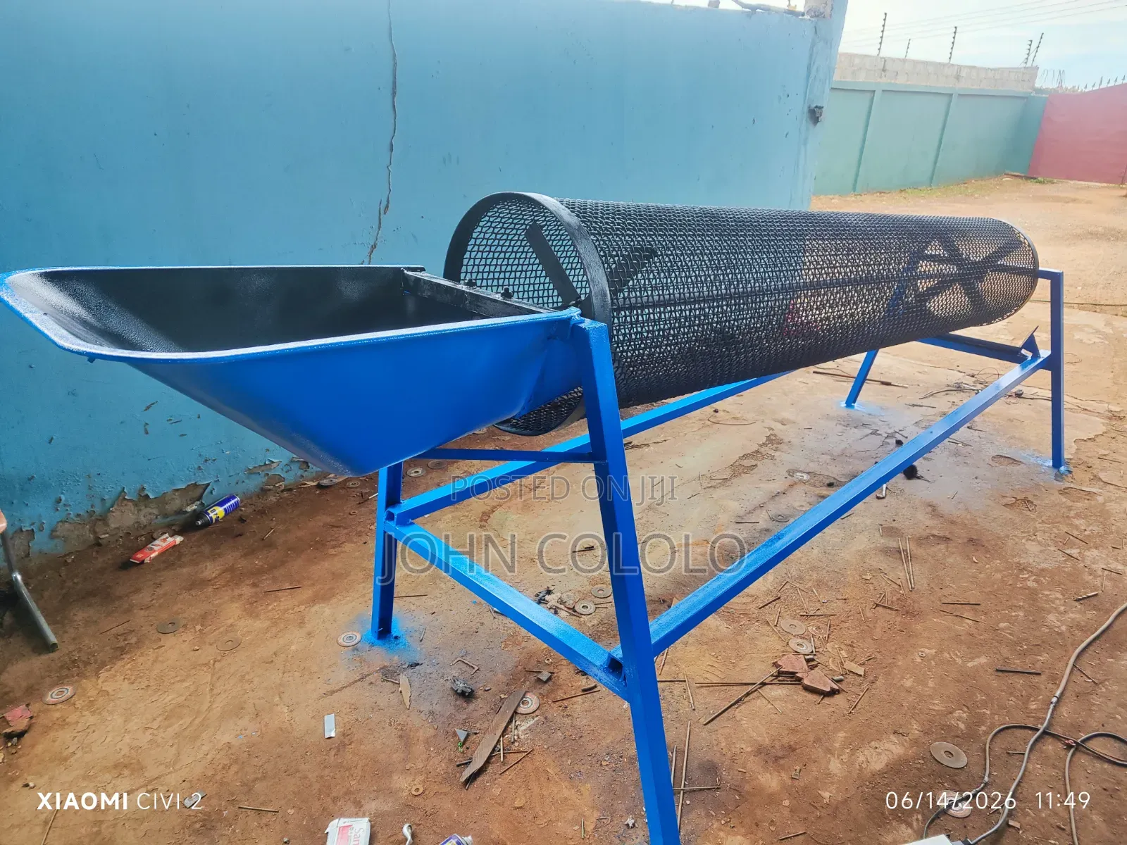 Heavy Duty Rotary Sieving Machine – For Cocopeat, Manure Compost