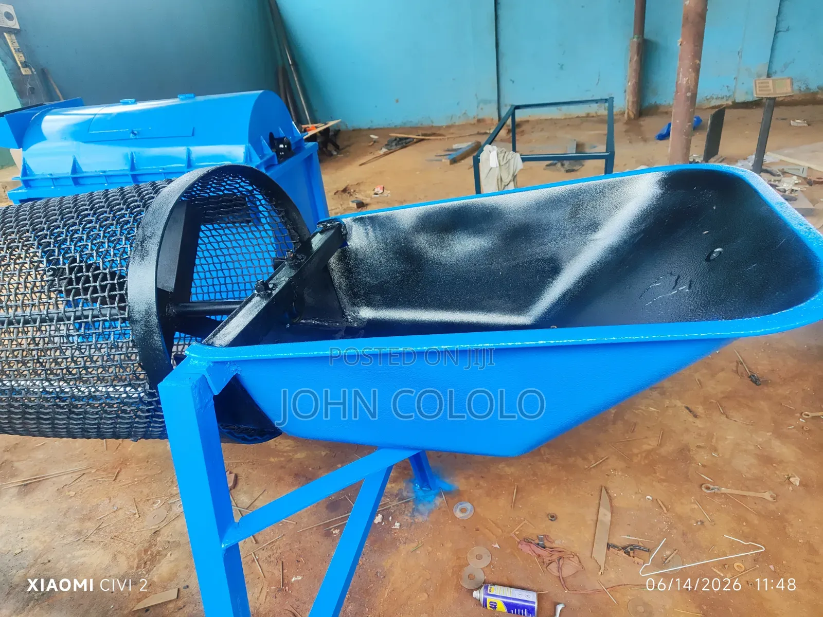 Heavy Duty Rotary Sieving Machine – For Cocopeat, Manure Compost