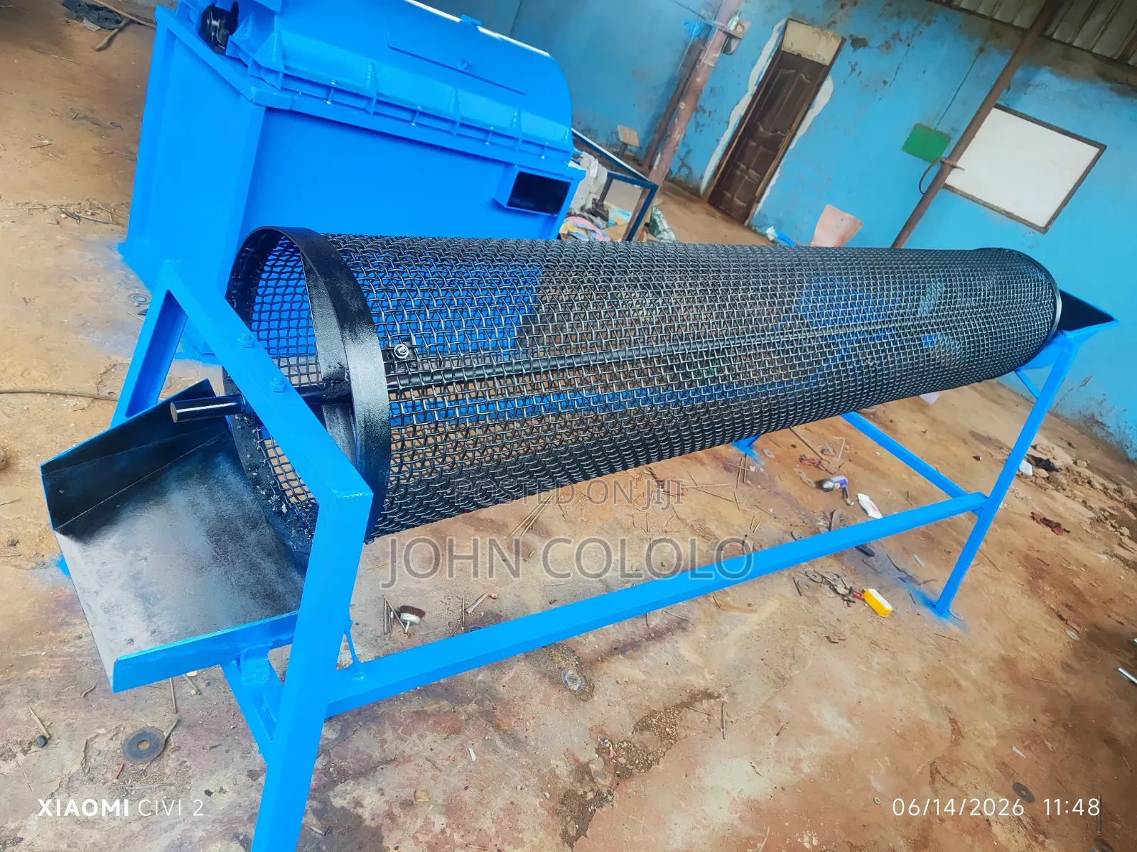 Heavy Duty Rotary Sieving Machine – For Cocopeat, Manure Compost