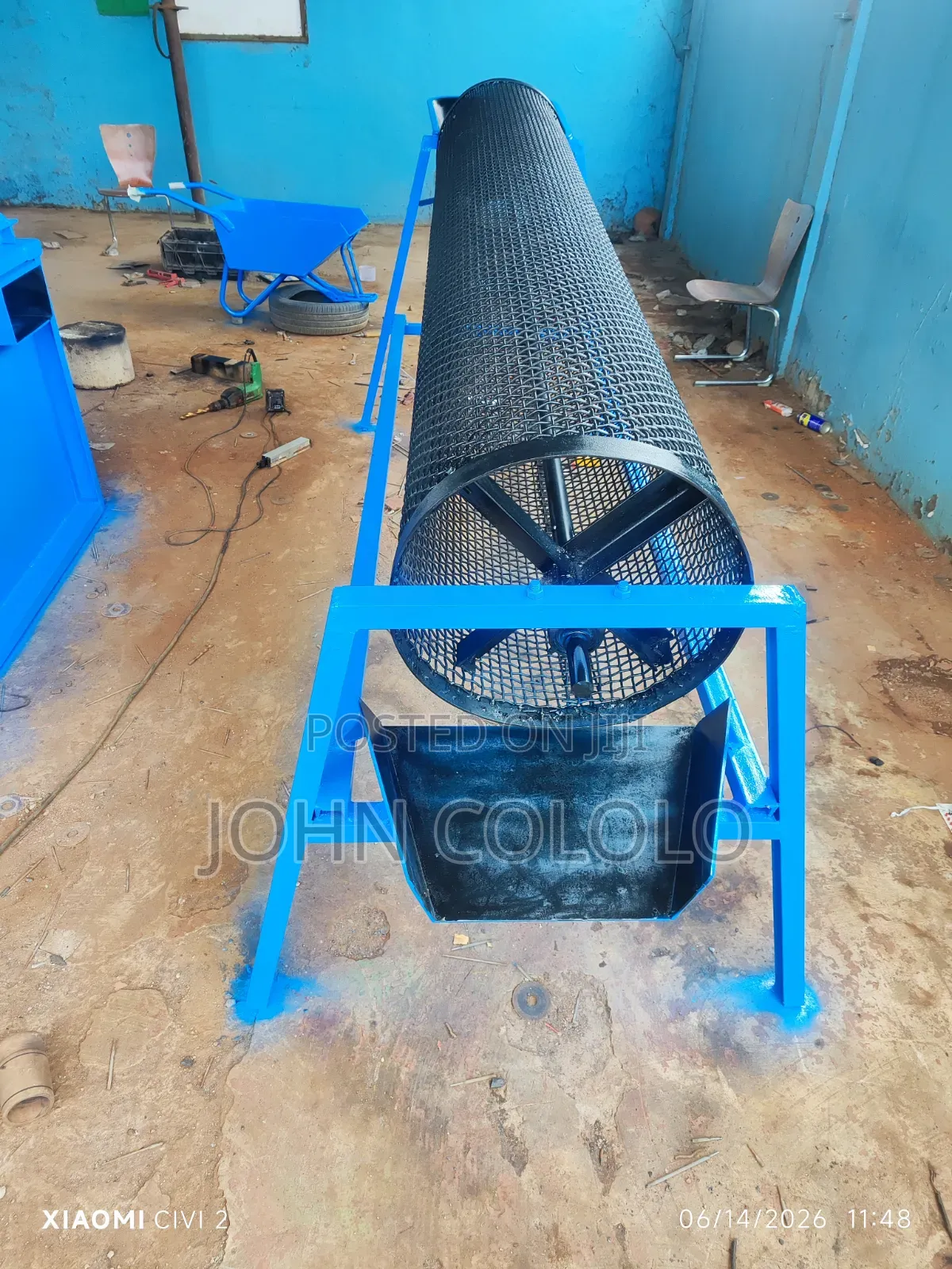 Heavy Duty Rotary Sieving Machine – For Cocopeat, Manure Compost