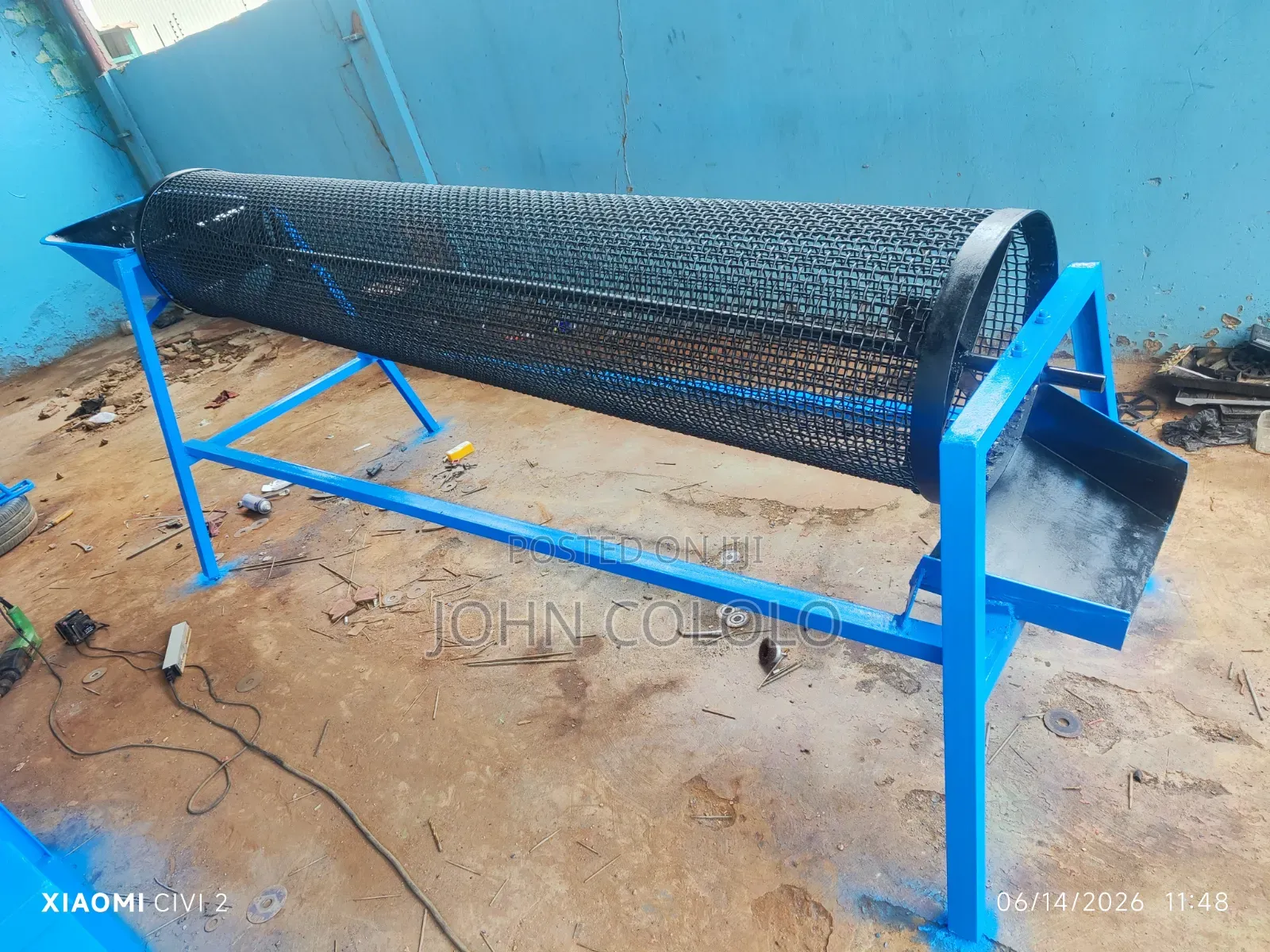 Heavy Duty Rotary Sieving Machine – For Cocopeat, Manure Compost