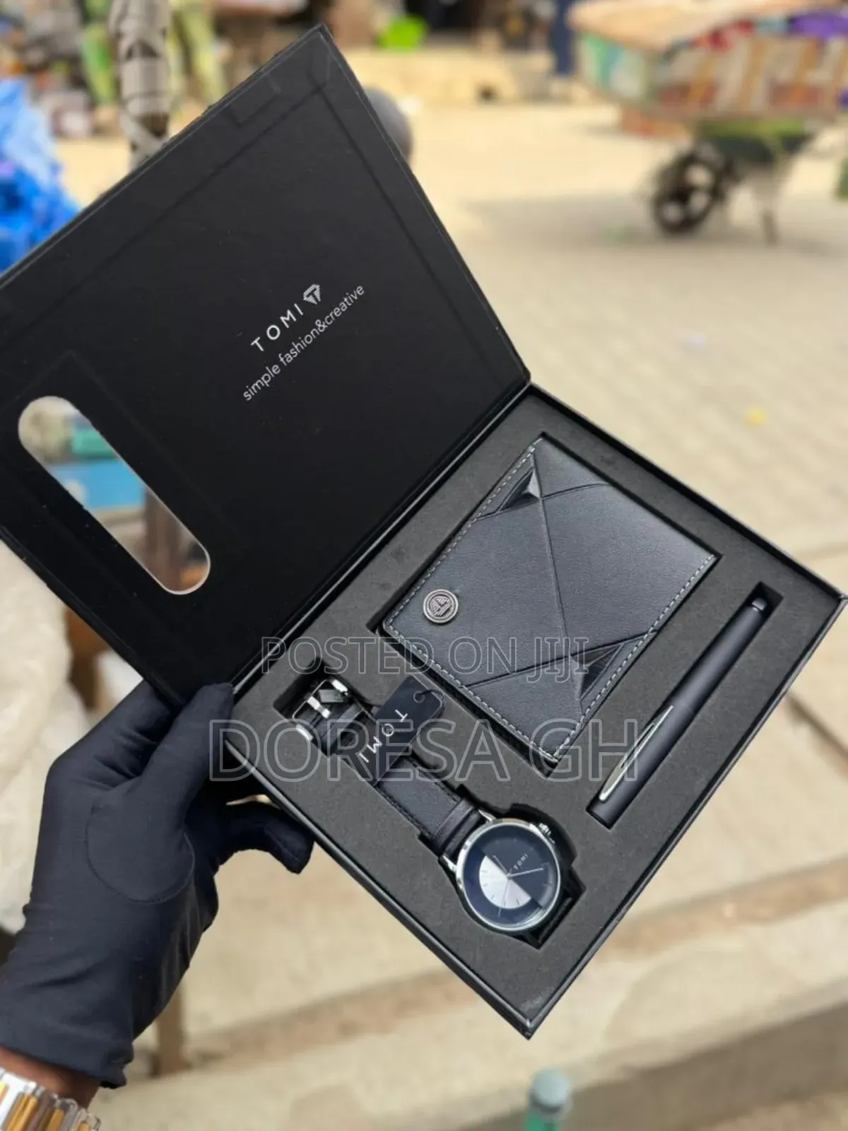 Tomi Watch, Wallet Pen Set – Thoughtful Gift for Him