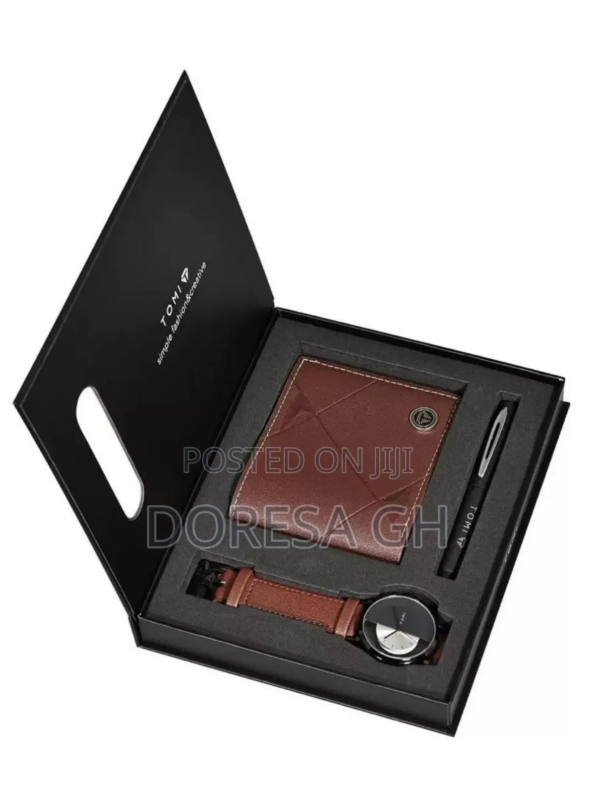 Tomi Watch, Wallet Pen Set – Thoughtful Gift for Him