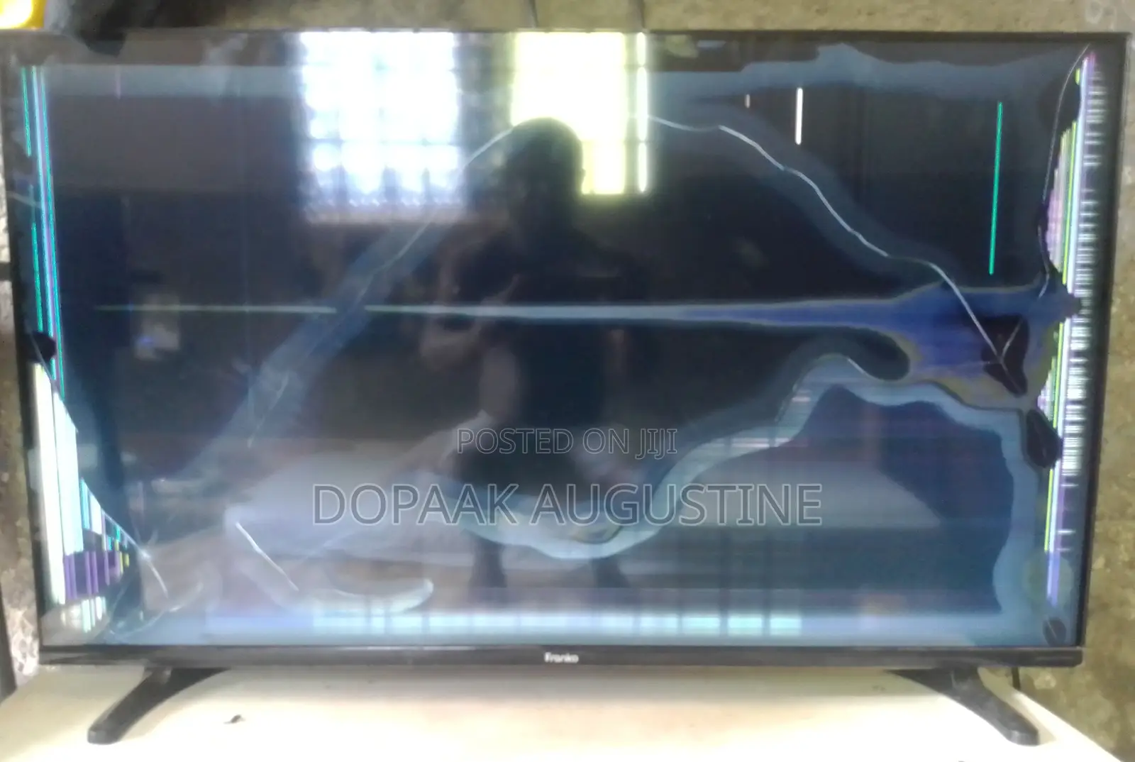 43 Inch Led Franko Tv With Broken Screen