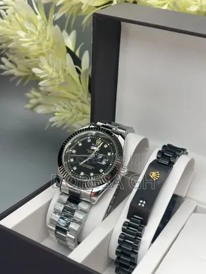 Rolex Watch Rolex Bracelet Set for Him – Matching Gift Set
