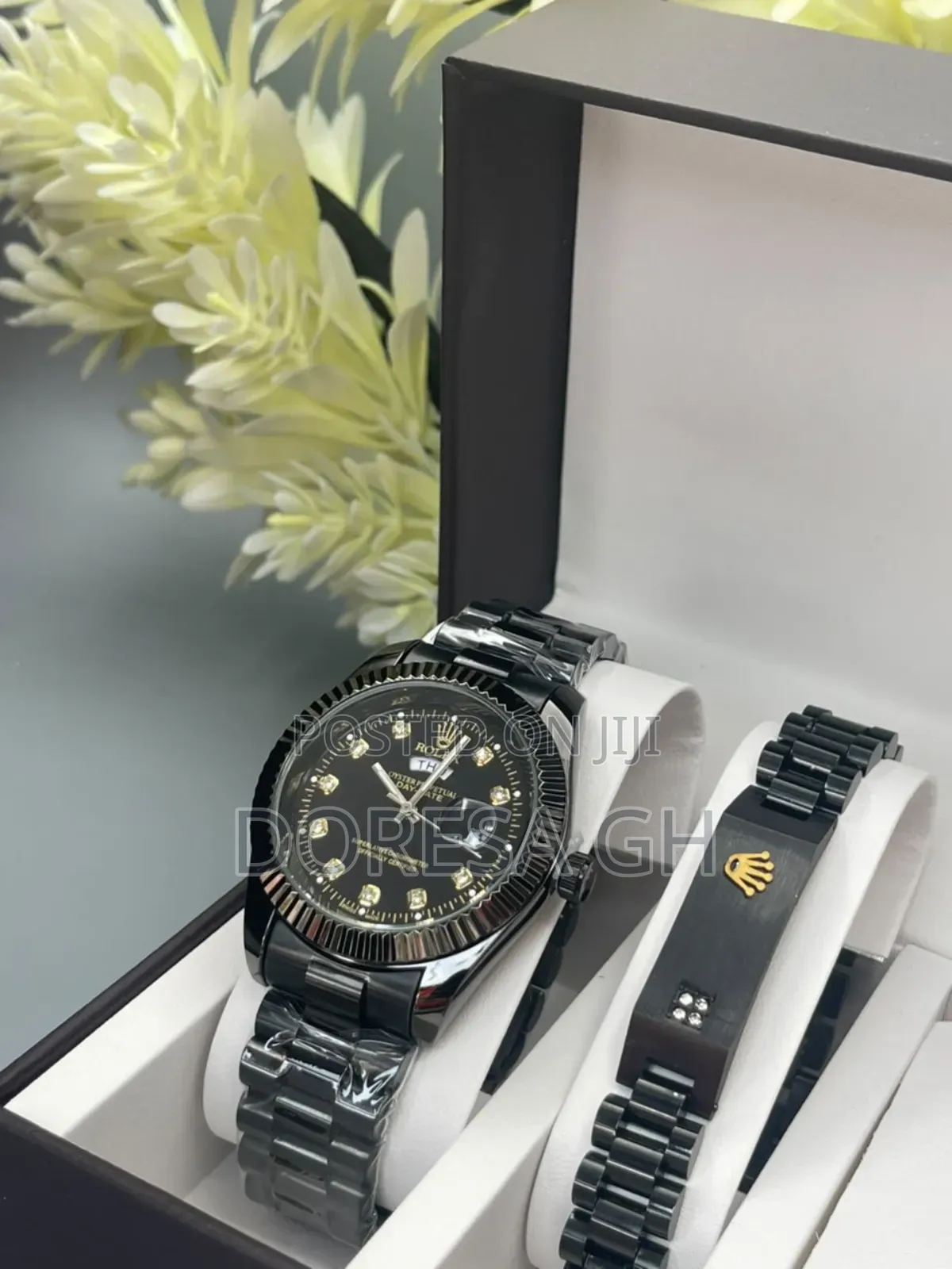 Rolex Watch Rolex Bracelet Set for Him – Matching Gift Set