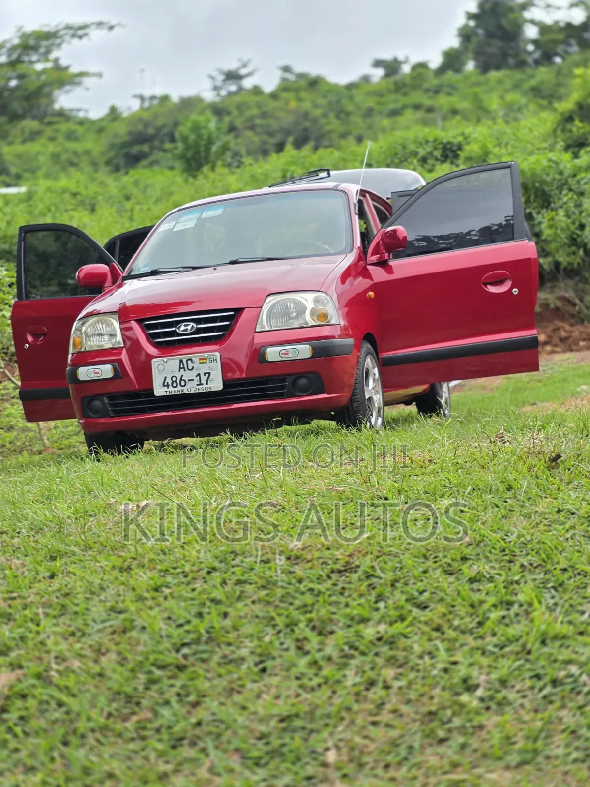 Hyundai Atos Prime 1.1 2007 Red