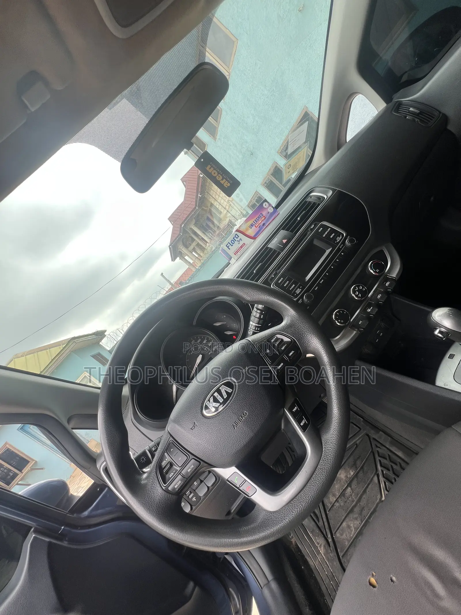 Kia Rio EX 4dr Sedan (1.6L 4cyl 6A) 2015 Blue