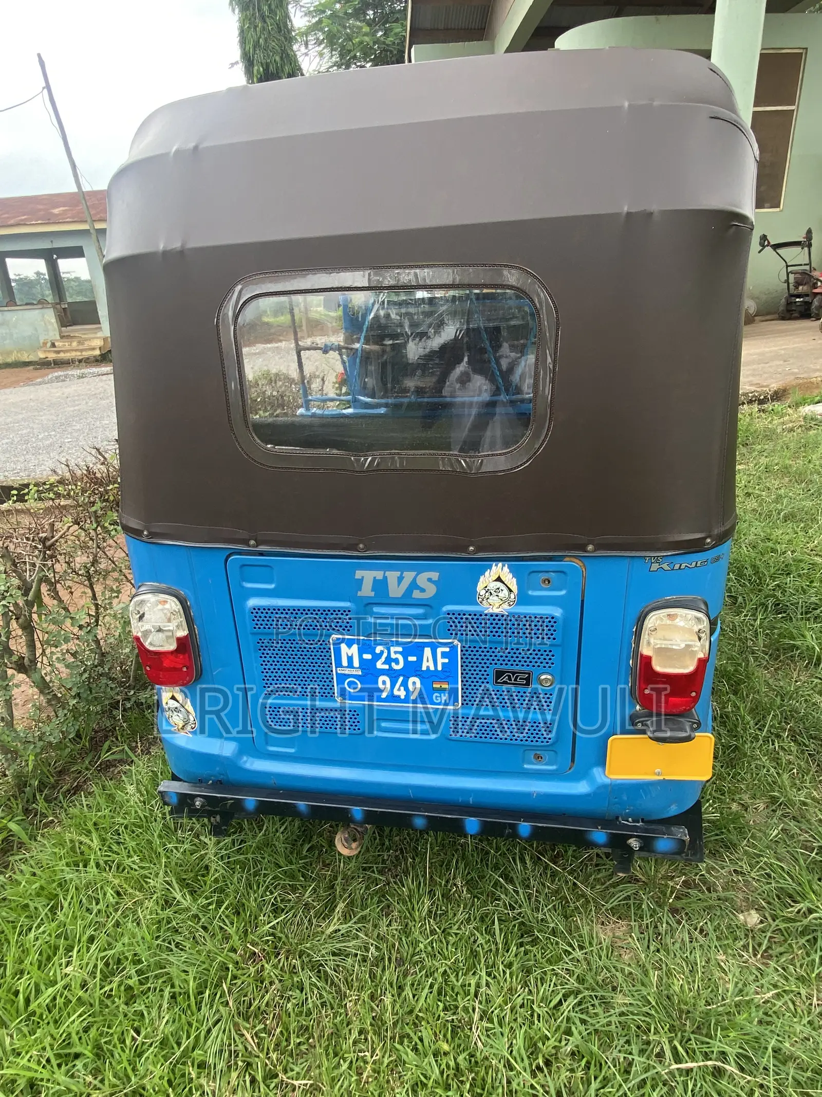 TVS King Deluxe Plus iTouch Start 2025 Blue