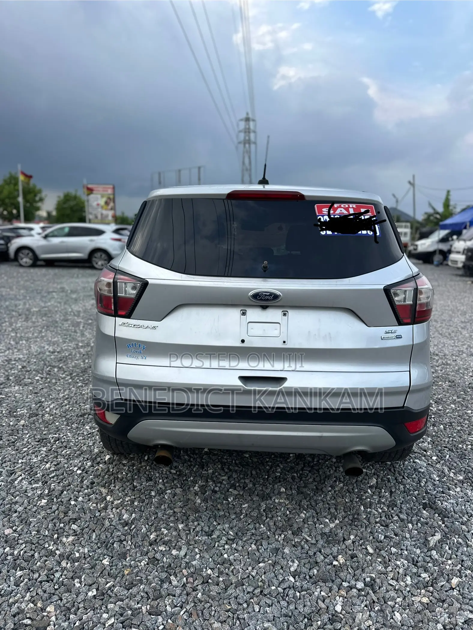 Ford Escape SE 4x4 2017 Gray