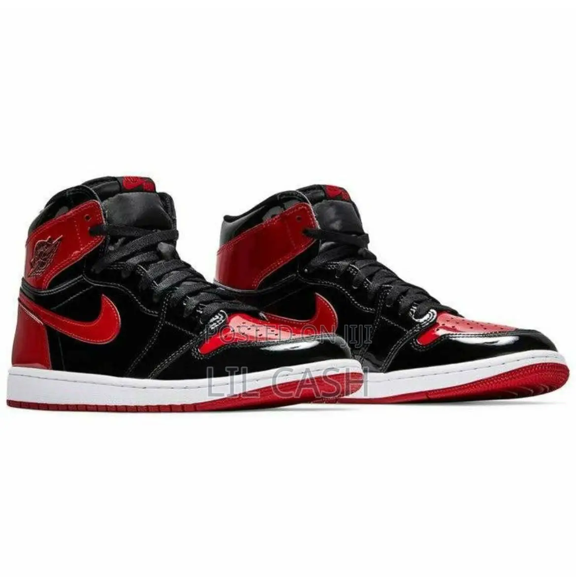 Air Jordan 1 Retro High Og "Bred Patent" Sneakers