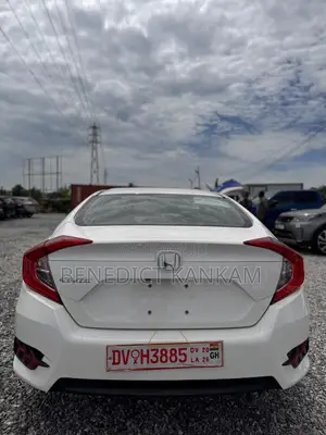 Honda Civic LX 4dr Sedan (2.0L 4cyl) 2016 White