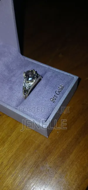 9ct Gold Unisex Smokey Quartz Ring