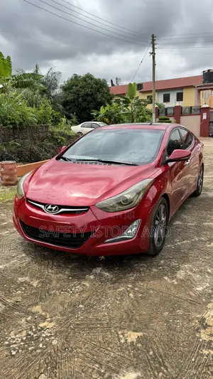 Hyundai Elantra 2014 Red