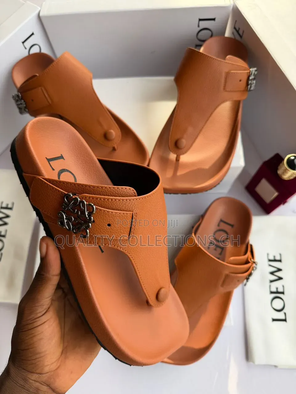 Loewe Ease Leather Thong
