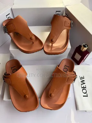 Loewe Ease Leather Thong