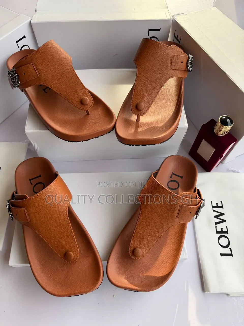 Loewe Ease Leather Thong