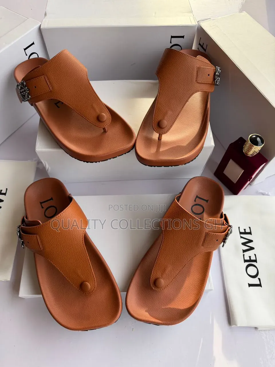 Loewe Ease Leather Thong