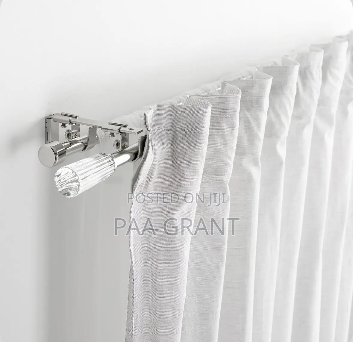 Heavy Curtains Need Heavy Support (Extendable Double Curtains Rods