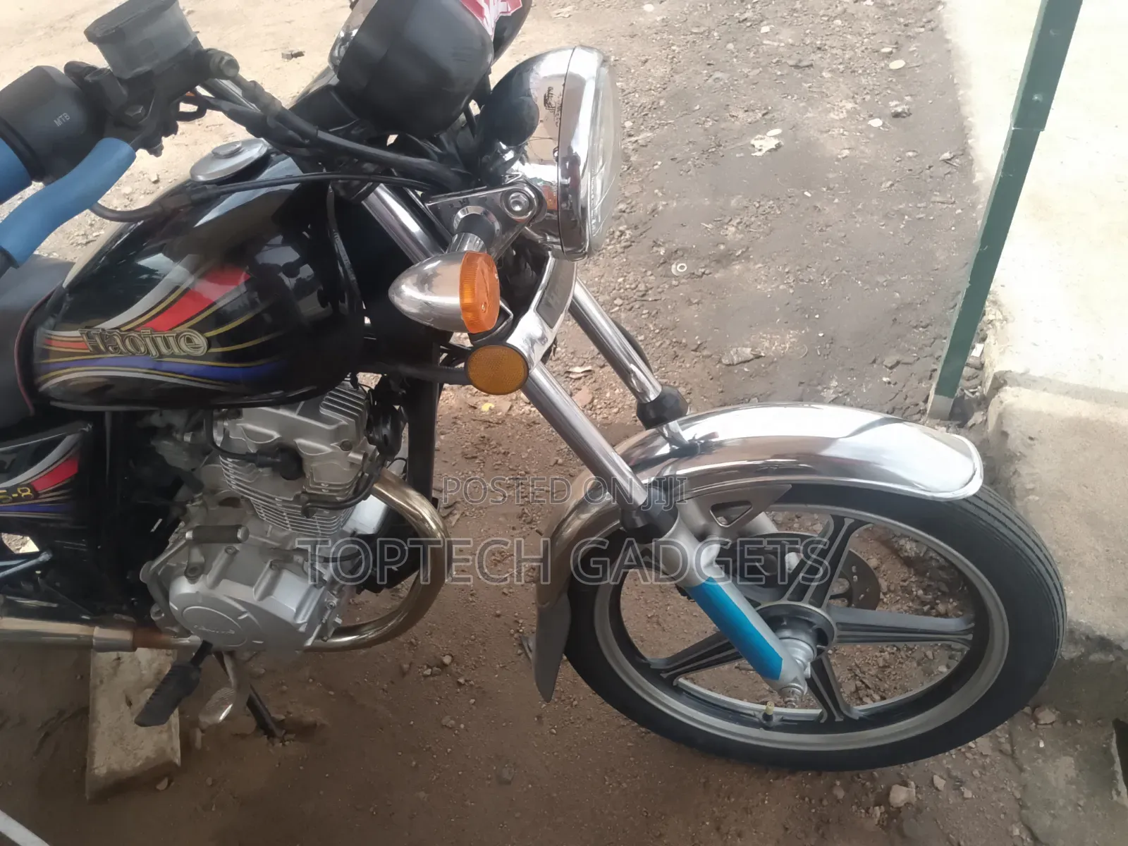 Haojue HJ125-8K 2021 Black