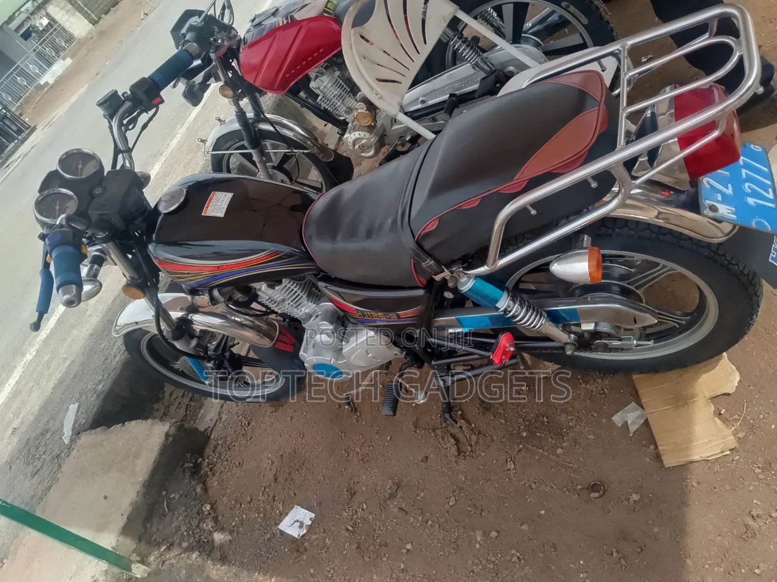 Haojue HJ125-8K 2021 Black