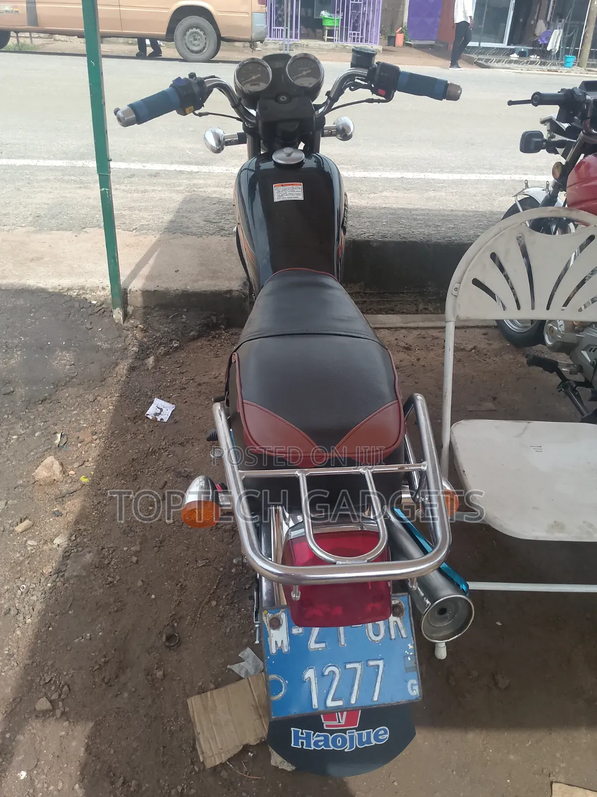 Haojue HJ125-8K 2021 Black