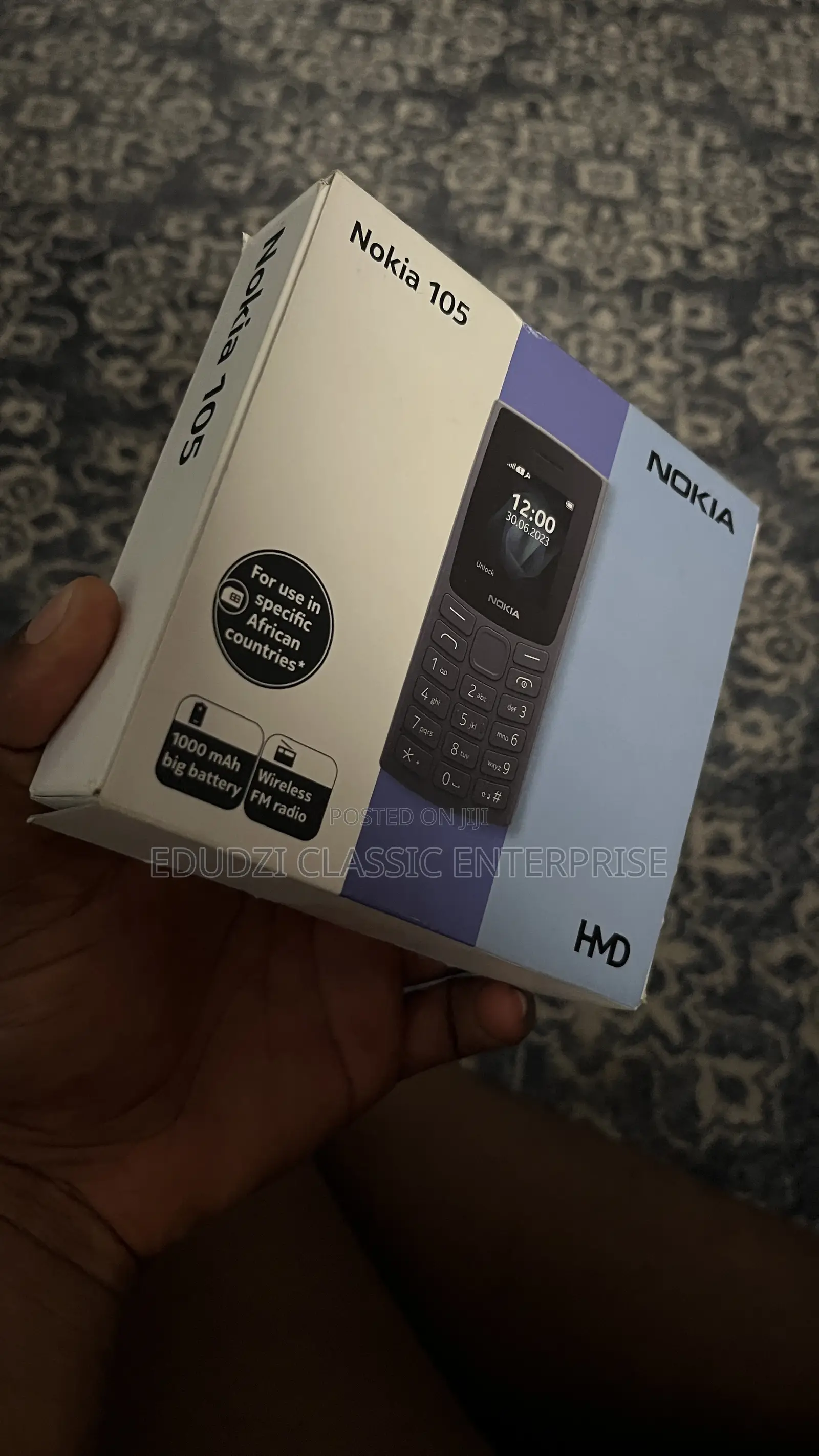 New Nokia 105 Black