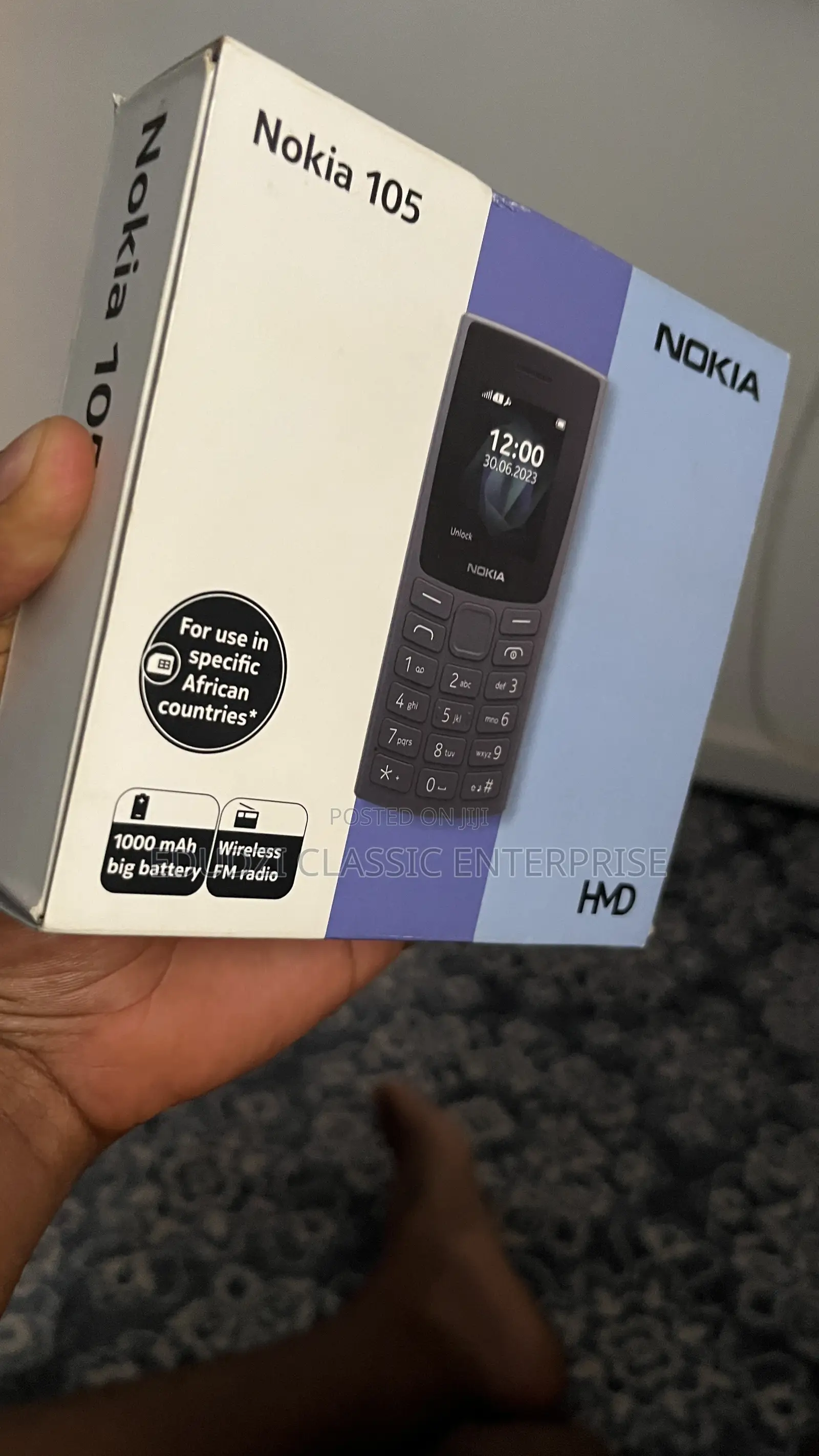 New Nokia 105 Black