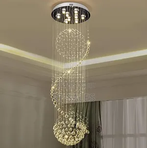 Long Chandelier Light.