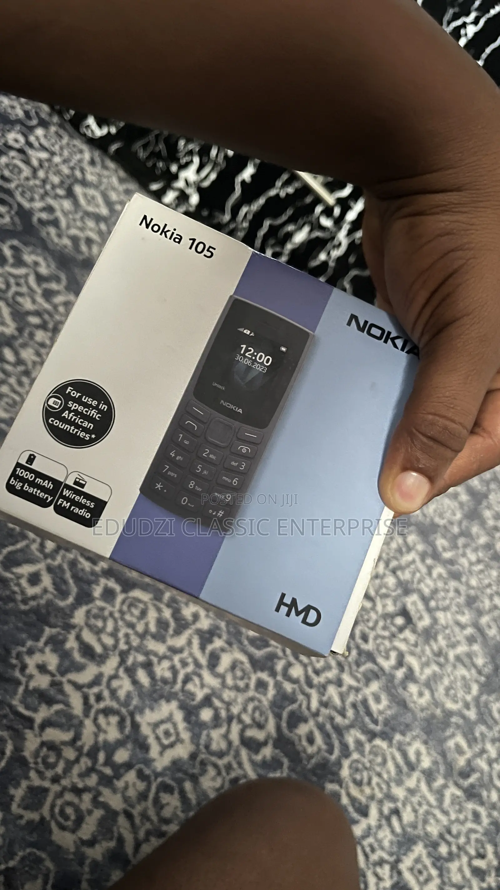 New Nokia 105 Blue