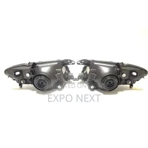 Mitsubishi Pajero Montero Headlight Chrome 2000-2006 Plastic Abs