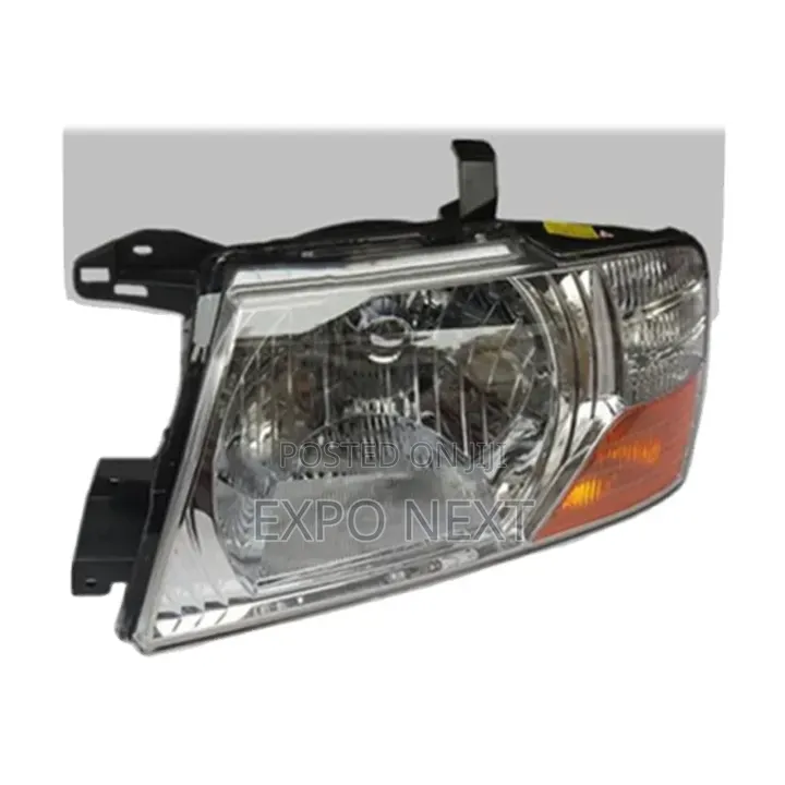 Mitsubishi Pajero Montero Headlight Chrome 2000-2006 Plastic Abs